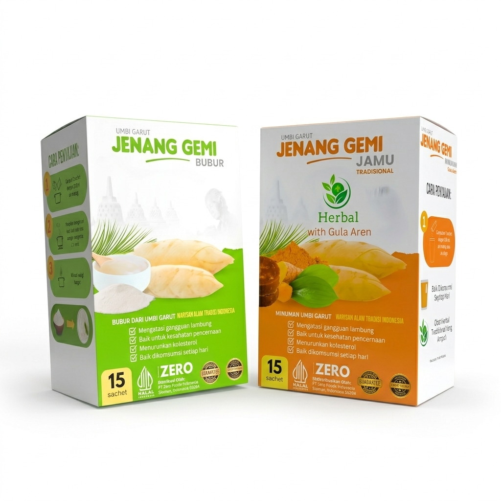 Produk Jenang Gemi Bubur dan Jamu